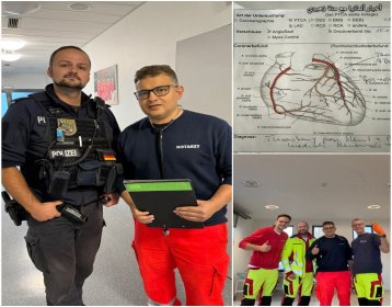 دكتور مصرى  ينقذ حياة مريضه فى المانيا